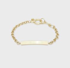 Lou Tag Bracelet (gold). Gold Brass Bracelet With Adjustable Chain For Everyday, Adjustable Chain Link Gold-tone Bracelet, Adjustable Gold Chain Bracelet For Everyday, Classic Adjustable Gold Brass Bracelet, Everyday Gold Brass Bracelet With Adjustable Chain, Minimalist Yellow Gold Brass Chain Bracelet, Gold Adjustable Link Chain Bracelet, Modern Adjustable Brass Chain Bracelet, Classic Adjustable Gold-tone Gold Bracelet