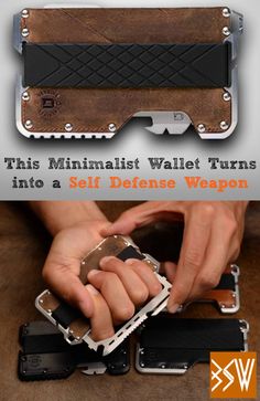 The Dango Tactical EDC Wallet with over 14 functions is designed for the outdoor enthusiast who loves keeping things clean and have tools easily accessible. #BestSlimWallet #EDCWallet #TacticalWallet #MinimalistWallet #LeatherWallet #SelfDefense #Multitool Camping Necessities, Womens Athletic Outfits, Cool Gear