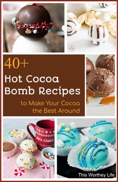 hot cocoa bomb recipes to make your coco the best around