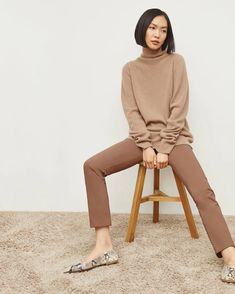 Foster Pant - PowerStretch :: Saddle – M.M.LaFleur Chic Pants, The Foster, Virtual Fashion, Team Wear, Style Crush, Lifestyle Brands, All Time, Work Outfit, Style Guides