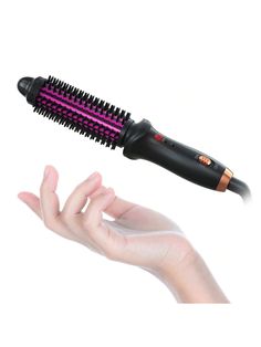 Negro  Collar    Cepillos y Peines para el pelo Embellished Mini Curling Iron, 1 Inch Curling Iron, Brush Curling, Thick Coarse Hair, Curling Brush, Waves Curls, Natural Waves, Coarse Hair, Hair Combs