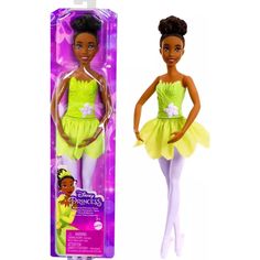 the princess and the frog doll is in its packaging