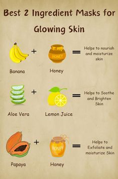 beauty tips, beauty hacks  #beautytips #skincare #tips Glowing Skin Juice, Papaya Face Mask, Masks For Glowing Skin, Banana Honey, Clear Skin Face Mask, Lemon Mask, Lemon Face Mask, Diy Masks, Honey Skin