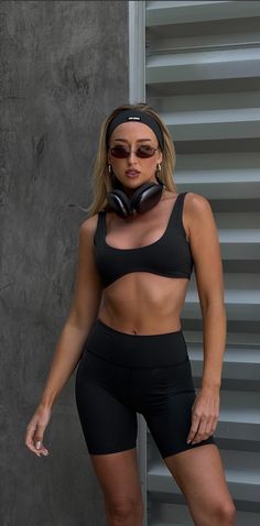 The Contour Bra + Body Short worn by @MADDIEY0UNG #JOAHBROWN #MadeinLosAngeles #WomensClothing #Streetwear Fitness Shoot, Coverage Bras, Joah Brown, Body Contouring, Bra Top, Second Skin, Bra Tops, Low Cut, Onyx