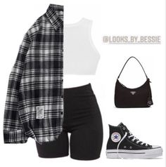 Summer Fits Layout, Black Converse Outfit Ideas, Cool Kid, Cute Lazy Day Outfits, Outfits With Converse, Aesthetic Style, Tween Outfits, Cute Swag Outfits