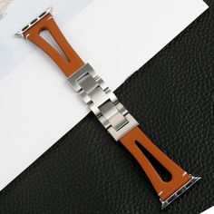 Best luxury premium Apple watch bands fashion, to match your iwatch face Series 4 3 2 1. Our adaptor connectors lugs, claps and buckles are made of durable stainless steel for long term use. This beautiful strap design are available in colors: White, Brown, Black, Red Adjustable to fit wrist sizes 38mm, 40mm, 42mm, 44mm, fits 5.0" - 8.6" wrists Made of high quality premium leather. Which comes as a comfortable soft cuff loop to wrap around your wrist. For more choices on leather bands, check out Apple Watch Bands Fashion, Apple Watch Fashion, Marble Blue, Apple Watch Bracelets, Country Jewelry, New Apple Watch, Loop Bands, Pink Monogram, Leather Watch Band