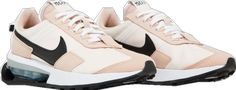 Modern Pink Sneakers With Cushioned Footbed, Pink Modern Sneakers With Air Max Cushioning, Modern Pink Nike Sneakers, Trendy Nike Sneakers For Sports, Trendy Air Cushion Sneakers For Spring, Trendy Pink Running Shoes For Sports, Nike Running Shoes For Spring Streetwear, Shoes Nike Women, Air Max Pre Day