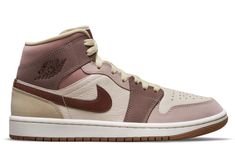 Buy and sell StockX Verified Jordan shoes on StockX including the Jordan 1 Mid SE Dark Pony Smoky Mauve (Women's) and thousands of other sneakers with price data and release dates. High Top Air Jordans, Air Jordan Low, Jordan Mid, Authentic Jordans, Air Jordan 1 Mid Se, All Nike Shoes, Womens Jordans, Newest Jordans, Air Jordan 1 Mid