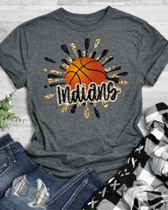 Indians Basketball Splatter Transfer - Rustic Grace Heat Transfer Company Basketball Tshirt Ideas, Team Shirts Ideas Sports, School Tshirt Designs, Tiger Shirts, School Team Shirts, School Spirit Shirts Designs, Basketball Shirt Designs, Basketball Ideas, Basketball Tshirt Designs