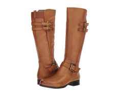 Naturalizer Jessie | Zappos.com Knee-high Boots With Buckle Closure For Fall, Wide Calf Fall Boots With Buckle Closure, Fall Knee-high Boots With Buckle Closure, Wide Calf Mid-calf Boots With Buckle For Fall, Winter Wide Calf Boots With Buckle Closure, Fitted Moto Boots With Buckle Closure For Fall, Chocolate Leather, Winter Looks, Product Reviews