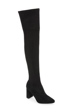 A slender block heel and softly pointed toe liven up this thigh-high boot that makes every step feel like a commanding pose. Style Name:Jeffrey Campbell Parisah Over The Knee Boot (Women). Style Number: 6098492. Available in stores. Tight High Boots, Dream Accessories, Dr Wardrobe, Dream Things, Forest Core, Woman Aesthetic, Ideal Closet, Pose Style, Digital Closet