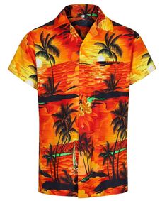 Palm Tree Print Brand New Hawaiian  Shirts by Pepper Tree Vintage Brand 100% Terivoile, short sleeve soft and light weighted Floral printed men's contemporary Hawaiian shirt for summer and holiday beach wear. It is manufactured with very fine and soft cotton to give extra comfort and stylish look. There is a quality assurance by Pepper Tree Vintage. We will bring you trend lead vintage pieces that will guarantee you stand out from the high street crowd SIZE GUIDE (All measurements are taken with Shite Shirt, Bad Shirts, Mens Beach Shirts, Pepper Tree, Funky Shirts, Funny Hawaiian Shirts, Hawaii Party, Hawaii Outfits, Cruise Shirt