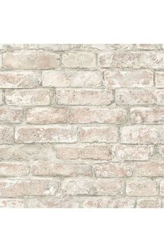 an old brick wallpaper with white and beige colors, suitable for use as a background