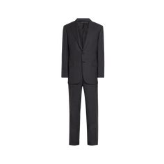 Brioni suit in tonal check Notched lapels Two-button closure Chest welt pocket; side flap pockets Unfinished sleeves Double-vented back Straight-leg trousers Wool Dry clean Made in Italy Business Tuxedo With Suit Collar And Pockets, Tailored Business Tuxedo With Pockets, Tailored Tuxedo With Pockets For Business, Classic Formal Suit With Pockets, Business Suits With Welt Pockets And Flat Front, Classic Formal Suit, Formal Sets With Notch Lapel And Pockets, Timeless Business Suits With Pockets, Flat Front Suits With Pockets In Suiting Fabric