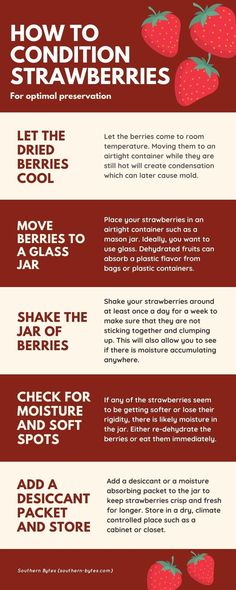 an info sheet describing how to use strawberries