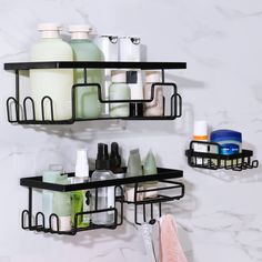 PRICES MAY VARY. 【3pack Saves Space】The multifunctional shower candy set is designed to store many bathroom items, making the space neat and spacious. You can store such as shampoo, shower gel, toothbrush cups, skin care products, soap, towels, etc. It can also be placed in the living room, kitchen, dormitory and other places, which can save a lot of space! 【High-Quality Material & Waterproof】Our shower shelf for inside shower, soap holders and hooks are made of 304 stainless steel, which is wat Shower Shampoo Holder, Shower Shelf, Shower Soap, Bathroom Items, Shower Shelves, Bathtub Accessories, Shower Caddy, Bathroom Inspo, Shower Accessories