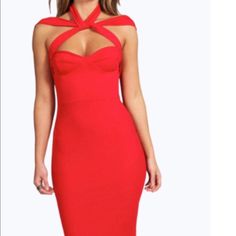 Dresses Are New Unless Stated Instagram Page : Kayshopcmr. Red Is Size 6 Black Is Size 8 Red Stretch Bandage Dress For Party, Elegant Red Bandage Dress For Date Night, Red Bandage Dress For Night Out In Summer, Red Stretch Bandage Dress, Red Sleeveless Midi Dress For Club, Red Bandage Summer Dress For Parties, Red Bandage Dress For Summer Party, Red Sleeveless Fitted Bandage Dress, Red Fitted Sleeveless Bandage Dress