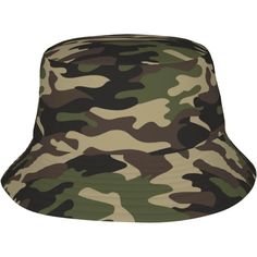 Green Brown Camo Fisherman Cap Hip Hop Gorras Unisex Printing Bucket Hat Outdoor Gardening Beach Beach Camping, Smart Shopping, Green Brown, Green And Brown, Bucket Hat, Outdoor Gardens, Camo, Hip Hop, Fishing