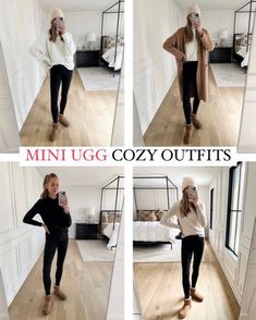 Mini Ugg Boots Outfit Casual, Ugg Super Mini Outfit, Ugg Shoes Outfit Casual, Short Ugg Outfit Ideas, Ultra Short Uggs Outfit, Short Brown Uggs Outfit, Ugh Classic Ultra Mini Outfit, Classic Mini Ugg Boots Outfit, Mini Ugg Boots Outfit 2022