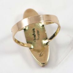 14k Gold Ring with a Split Band and set with Mediterranean Coral.Ring Size: 6.75.25” Setting Width, .875” Setting Height.25” Band Width Coral Ring, 14k Gold Ring, Gold Ring, Gold Rings, Split, Ring Size, Coral, Size 6, Band