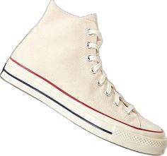 Classic Cream High-top Sneakers, Classic Converse High-top Sneakers, Classic Cream High-top Sneakers With Round Toe, Vintage Beige High-top Sneakers, Vintage White Sneakers With Rubber Toe Cap, Vintage High-top Cream Sneakers, Vintage Cream High-top Sneakers, Vintage Cream Sneakers With Vulcanized Sole, Vintage White Converse High-top Sneakers