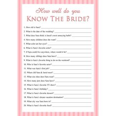 a pink and white printable question card with the words know what do you know?