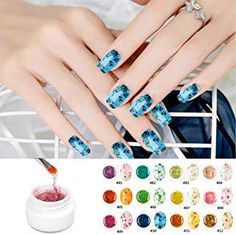 Dried Flower Gel Nail Polish, Saviland 12 Colors Soak Off UV LED Decoration Nail Varnish Manicure Nail Art Design Kit (Pink Blue Yellow) ** You can get additional details at the image link. (This is an affiliate link) #foothandnailcare Nail Design Christmas, Jelly Gel Nail Polish, Led Decoration, Gel Nail Polish Set, Led Decor, Dry Flower, Uv Gel Nails, Nail Varnish, Nail Art Decorations