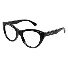 Item Code: M00481&#44 Unique Glasses, Gucci Eyeglasses, Black Cat Eye, Cat Eye Eyeglasses, Italian Luxury Brands, Women Eyeglasses, Gucci Logo, Black Cat Eyes, Eye Frames