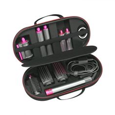 Case for Dyson Airwrap Complete Long/Complete Styler HS05 HS01 Color: Black. Dyson Airwrap Travel Case, Dyson Airwrap Complete, Air Wrap, Styler Hair, Cordless Hair Straightener, Hair Dryer Storage, Dyson Hair, Dyson Hair Dryer, Carrying Boxes