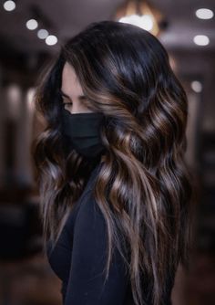 Dark Brunette Balayage, Dark Balayage, Balayage Straight Hair, Balayage Long Hair, Fall Winter Hair Color, Black Hair Balayage, Golden Highlights, Long Brunette, Brunette Balayage Hair