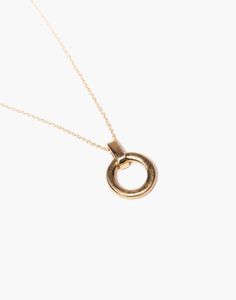 BEAU NECKLACE — Odette New York New York Jewelry, George Mason University, Wax Carving, Minimal Necklace, Stacked Jewelry, Brass Necklace, Tried And True, Chain Pendant, Circle Pendant