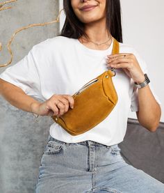 This leather hip bag is perfect for traveling or just to carry in your everyday bag. The personalized fanny pack will help you to keep all necessary staff like phone, wallet, cards, face mask in one place during the day. You can wear it as a belt bag or like a fanny pack or crossbody bag - it's up to your mood :) Great idea for birthday gift or Mother's day gift ! Bag can be personalized monogram. The Funny backpack is made from one piece quality Crazy Horse. When you hold it in your hands, you Leather Belt Bag With Large Capacity For On-the-go, Large Capacity Leather Belt Bag For Everyday Use, Leather Belt Bag With Large Capacity, Casual Leather Belt Bag With Zipper Pouch, Trendy Leather Chest Bag With Zipper Pocket, Leather Hip Bag, Leather Fanny Pack, Leather Belt Bag, Big Bag