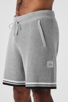 Let your legs breathe in style in the Sports Club Shorts. The fit is classic—relaxed with 7-inch hems—but the softly textured, drapey sweater knit fabric feels totally fresh. Other things to know: they’re unlined, have side pockets, and match back to the Sports Club Sweater Knit Polo. Mens Athletic Shorts, Ideal Male Body, Club Shorts, Boxing Club, Sports Club, Knit Polo, Polo Sport, Sports Clubs, Basketball Shorts