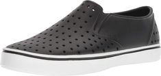 PRICES MAY VARY. WIDER FIT: Bring awesome comfort and style to the boardwalk with the Native Miles slip-on shoe with a lightweight and comfy EVA lining upper and sole, ventilating perforation details, round toe design, and wider fit CERTIFIED VEGAN: 100% cruelty free and certified vegan, these shoes feature a perforated closed-cell EVA foam upper, a low-profile EVA midsole, and a shock-absorbent EVA outsole for long-lasting wear and durability ODOR-RESISTANT: Odor-resistant shoes feature an inje Non-slip Slip-on Sneakers With White Sole, Slip-resistant Low-top Sneakers For Beach, Slip-resistant Low-top Beach Sneakers, Casual Waterproof Sneakers For Beach, Casual Waterproof Sneakers For The Beach, Casual Waterproof Beach Sneakers, Casual Slip-resistant Sneakers For Beach, Casual Slip-resistant Beach Sneakers, Slip-resistant Slip-ons With White Sole