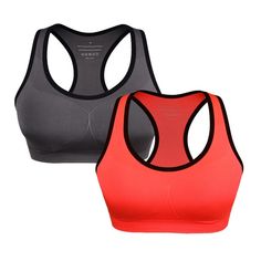 Brand Name: VEQKINGSports Type: FitnessMaterial: Nylon,SpandexClosure Type: NoneModel Number: 60332Feature: Quick DryColor: Black/Black-rose/Gray/OrangeSize: S/M/L/XLStyle: Padded/WirefreeOccasion: Sports/Workout/Gym/Exercise/Fitness/Yoga/Walking/Jogging/RunningFeature1: Moisture wicking/Breathable Breathable Stretch Sports Bra For Light Sports, Breathable Stretch Racerback Sports Bra, Breathable Racerback Sports Bra With Stretch, Breathable Stretch Sports Bra For Training, Sports Bra With Built-in Padding For Light Sports, Go-dry Stretch Sports Bra, Stretch Sports Bra With Built-in Padding For Light Sports, Stretch Sports Bra With Go-dry For Sports Events, Go-dry Stretch Sports Bra For Events