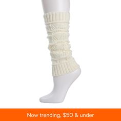 in stock Cozy Cream Fitted Leg Warmers, Cozy Fitted Cream Leg Warmers, White Footless One Size Leg Warmers, Cozy Cream Leg Warmers For Fall, Fitted Cream Leg Warmers For Winter, Cozy Fitted White Leg Warmers, Soft White Leg Warmers, White Soft Warm Leg Warmers, Soft White Warm Leg Warmers