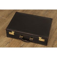 High Quality Vintage Brown Leather Briefcase Having Interior Organization and Brass Locking Hardware Formal Briefcase With Rectangular Shape, Classic Leather Cases With Card Slots, Classic Rectangular Cases With Card Slots, Classic Brown Cases For Formal Occasions, Classic Brown Formal Cases, Brown Rectangular Case For Formal Occasions, Brown Rectangular Formal Case, Brown Formal Rectangular Case, Rectangular Cognac Case For Formal Occasions