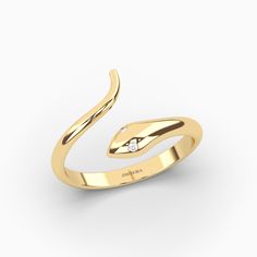 The snake ring is a mesmerizing piece that embodies both intrigue and elegance as it gracefully wraps around the finger. Crafted with meticulous detail, the serpentine design adds a touch of mystique to the wearer. Handcrafted in your choice of platinum, 14k or 18k rose Gold, yellow gold, or white gold. **Zhedora engagement bands are manufactured in the United States using conflict-free options. **The processing time for most rings are about 3 weeks. For more accurate shipping time please contac Luxury Snake-shaped Diamond Ring, Diamond Snake Ring Fine Jewelry, Luxury 14k Gold Snake-shaped Ring, Wedding Diamond Snake Ring, Wedding Snake-shaped Diamond Ring, Diamond Snake Ring For Wedding, Elegant Snake-shaped Diamond Ring, Formal Diamond Snake Jewelry, Formal Snake-shaped Diamond Jewelry