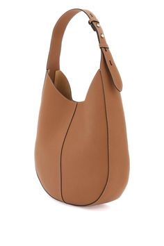 Find TOD'S Hobo Shoulder Bag on Editorialist. This TOD'S hobo bag is crafted from grained leather and features an applied leather logo patch and magnetic closure. The interior is lined with suede and includes a removable pouch. The bag has an adjustable handle and silver-finished metalware. Leather Hobo Handbags, Hobo Shoulder Bag, Leather Cap, Leather Logo, Hobo Handbags, Small Handbags, Leather Hobo, Small Leather Goods, Handbag Backpack