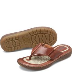 Men's Sandals | Men's Slides | Born Shoes Leather Slip-on Sandals For Beach, Brown Leather Sport Sandals With Round Toe, Brown Slip-on Sport Sandals For Vacation, Leather Slip-on Sandals With Removable Insole, Casual Leather Sandals For Beach, Leather Sport Sandals For Outdoors With Round Toe, Leather Sport Sandals With Round Toe For Outdoor, Outdoor Slip-on Sandals With Leather Footbed, Leather Sport Sandals For Summer Outdoor