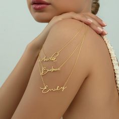 "NAME NECKLACE Gold Name Necklace, Name Necklace, Gold Necklace, Personalized Gifts for Her, Custom Name Necklace, Mothers Day Gift for Her, Gift for Mom C A B L E ∙ C H A I N ∙ V E R T I C A L ∙ N A M E  ∙ N E C K L A C E  * Made to Order * Dimensions: Depending on your font choice, height sizes range from 7mm to 12mm * Material Options: High Quality 925 Silver and 14K Solid Gold * Color Options: Gold ∙ Rose Gold ∙ White Gold * All our jewelry is handmade with passion and care in our workshop * Adjustable Name Necklaces, Adjustable Necklaces With Names, Everyday Name Necklaces For Mother's Day, Mother's Day Necklaces With Names, Letter Necklaces For Birthday Gift, Everyday Letter Necklaces, Everyday Letter Shaped Necklaces, Jewelry Gold Necklace, Name Necklace Gold