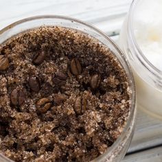 If you're looking for an all-natural and affordable solution to cellulite and the appearance of cellulite, you might want to try making your own coffee scrub.  Cellulite, the dimpled appearance of the skin that commonly Chocolate Body Scrub, Body Wrapping, Coconut Body Scrub, Yogurt Covered Raisins, Chocolate Covered Coffee Beans, Chocolate Covered Espresso Beans