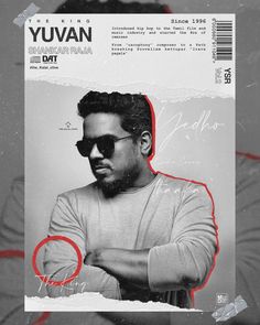 Yuvan shankar raja music cover art poster Yuvan Shankar Posters, Yuvan Shankar Wallpapers, The Godfather Poster, Badminton Logo, Marvel Phone Wallpaper, Lionel Messi Barcelona