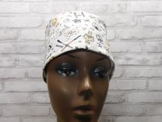 Scrub hat/cap for men or women Space characters -One size usually fits all. -Ties in the back. -machine or hand wash. -Air dry to minimize wrinkles. -100% cotton. -Free shipping. Novelty Cotton Hats One Size Fits Most, C3po And R2d2, Womens Scrub Hat, Bouffant Scrub Caps, Bouffant Scrub Hat, Minimize Wrinkles, Black Scrubs, Nursing Cap, Surgical Scrub Hats