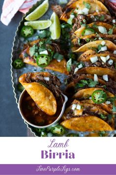 Lamb Birria Lamb Birria, Lamb Tacos Recipes, Birria Sauce, Lamb Tacos, Birria Tacos Recipe, Lamb Taco, Over The Fire Cooking, Flexitarian Recipes, Lamb Shank