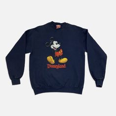 Disney Mickey Mouse crewneck sweater 1950-70s Size: M chest-21” shoulder-8” sleeve-23” top to bottom-26” Fall Mickey Mouse Crew Neck Sweatshirt, Mickey Mouse Long Sleeve Sweatshirt For Fall, Mickey Mouse Long Sleeve Sweatshirt For Streetwear, Long Sleeve Mickey Mouse Sweatshirt For Streetwear, Fall Mickey Mouse Sweatshirt For Streetwear, Mickey Mouse Crew Neck Top For Winter, Vintage Disney, Disney Mickey Mouse, Vintage Sweaters