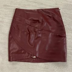 Nwt, Perfect Condition, True To Size, Burgundy/Maroon/Garnet Color! Chic Burgundy Lined Skirt, Chic Burgundy Skirt For Night Out, Burgundy Fitted Mini Skirt For Party, Fitted Burgundy Mini Skirt For Party, Chic Burgundy Skirt, Chic Burgundy Mini Skirt, Elegant Red Mini Skirt For Date Night, Blush Skirt, Black Ruffle Skirt