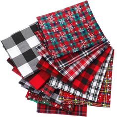 PRICES MAY VARY. What you get: this package contains 12 pieces of Christmas buffalo plaid stripe fat quarters, available in 12 patterns, each measures about 19.5 x 15.7 inch/ 50 x 40 cm, please check the size before purchasing Various applications: these Christmas charm fabrics can be applied in different handmade projects, such as Christmas decoration, pillows, cushions, doll cloth, soft furnishings, tablecloths, hat, dressmaking, quilting, scarf, scrapbook, bedding and any sewing and crafting Fat Quarter Christmas Sewing Patterns, Quilts Using Buffalo Plaid Fabric, Christmas Fabric Crafts Not On The High Street, Pre Quilted Christmas Fabric, Christmas Fabric Crafts Michaels Stores, Christmas Crafts Using Fabric Sheets, Christmas Fabric Michaels Stores, Prequilted Christmas Fabric, Pioneer Woman Christmas Fabric