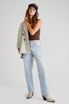 Levi's 90's 501 Jeans | Free People High Rise Cropped Mom Jeans For Fall, Fall High-rise Mom Fit Cropped Jeans, Trendy Mom Fit Cropped Jeans For Fall, Chic Spring Mom Fit Jeans, Spring Medium Wash Mom Fit Cropped Jeans, Mid-rise Mom Fit Jeans For Fall, Spring High Rise Mom Fit Cropped Jeans, Mom Fit Mid-rise Jeans For Fall, Fall Mom Fit Mid-rise Jeans