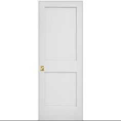 EVELIN(TM) DIY Designer Door Kits make it easy to buy and install beautiful, designer-curated interior doors yourself. The EVELIN(TM) 2-Panel Shaker Door is ideal for homeowners who want to bring classic glamour to a more traditional-style home. Its clean vertical lines draw the eyes upward, creating the illusion of greater height in your space. And the simplicity of the door's design will complement a variety of interior decors. JELD-WEN 32-in x 80-in Solid Core 2-panel Square Right Hand Smooth Primed Mdf Flat Jamb Single Prehung Interior Door in White | LOWOLJW249800054 2 Panel Shaker Door, Curated Interior, Interior Door Hardware, Prehung Interior Doors, Classic Glamour, Traditional Style Homes, Storm Door, Solid Core, Door Kits